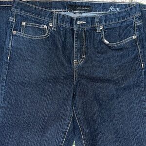 Calvin Klein Flare Leg Jeans Size 12 (Worn Once)